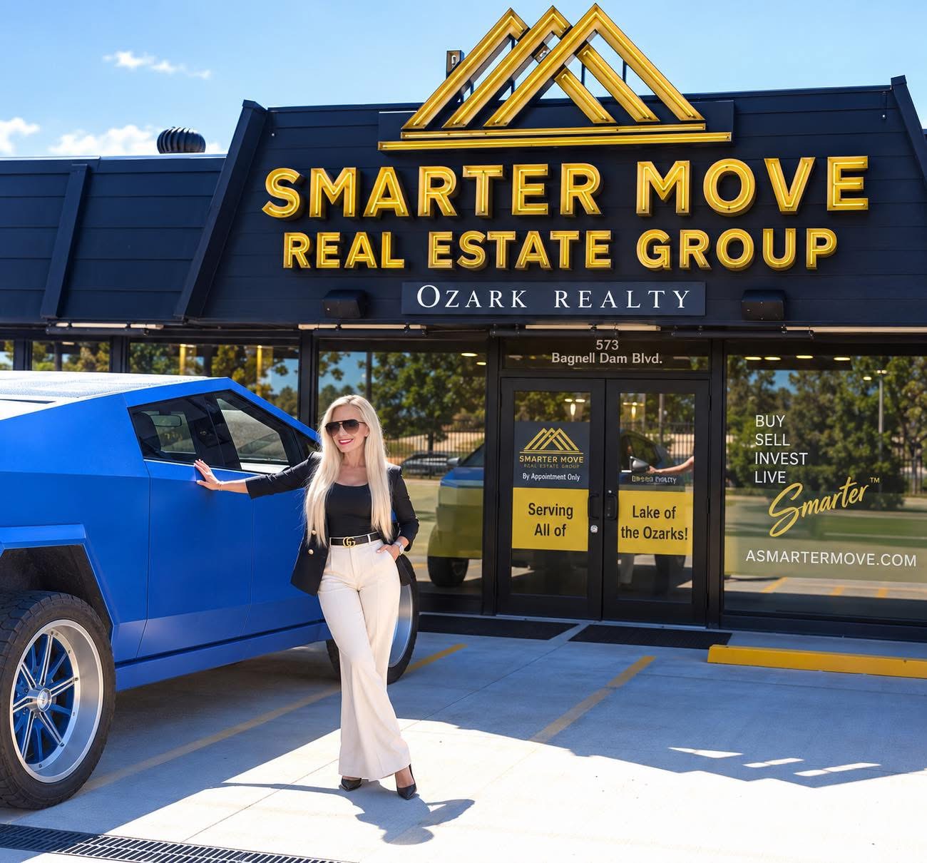 Holly outside Smarter Move Real Estate Group